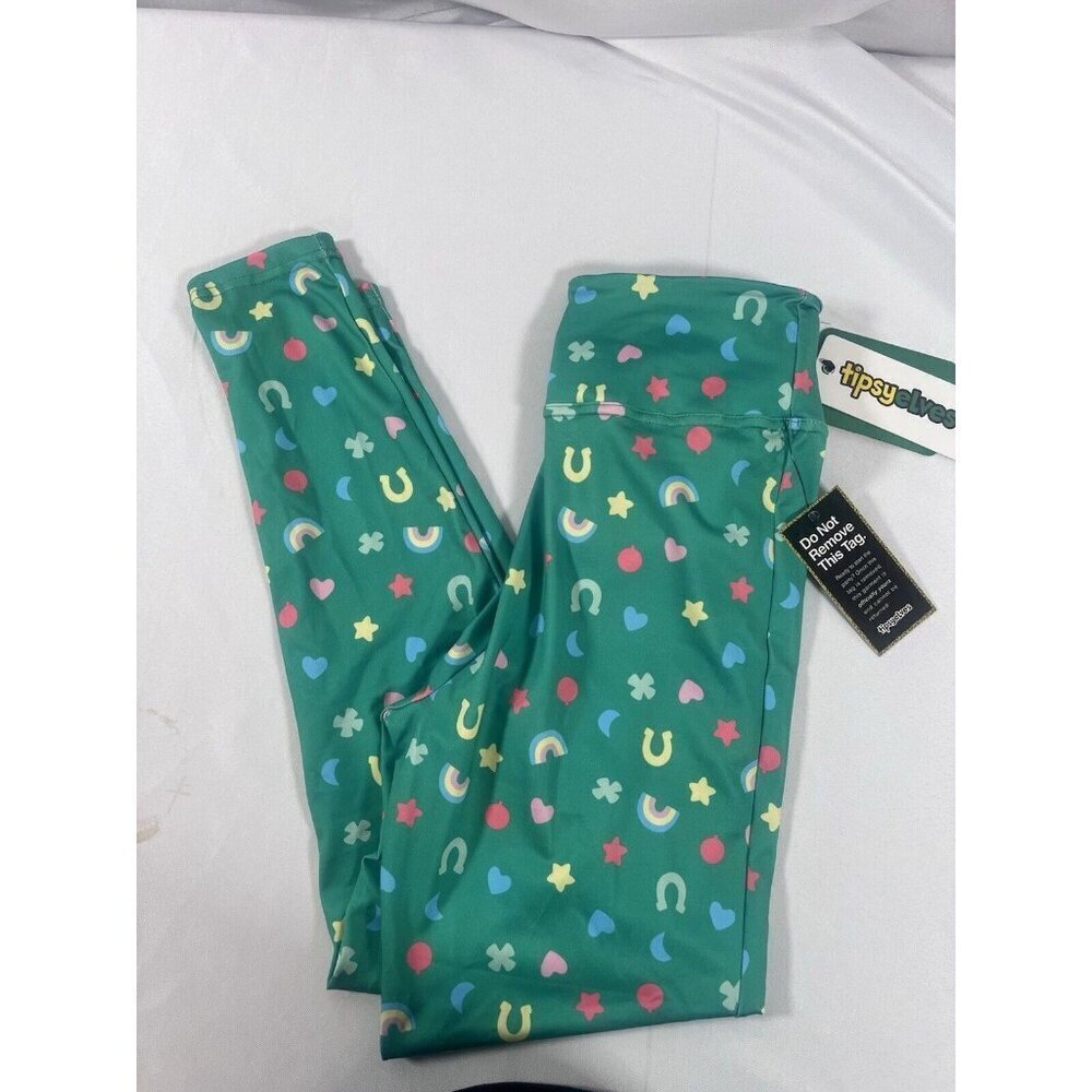 Tipsy Elves Lucky Charm High Waisted Legging - XS - NWT